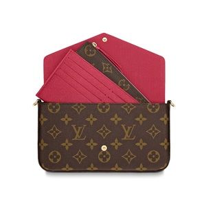 💯 Authentic Louis Vuitton FÉLICIE POCHETTE